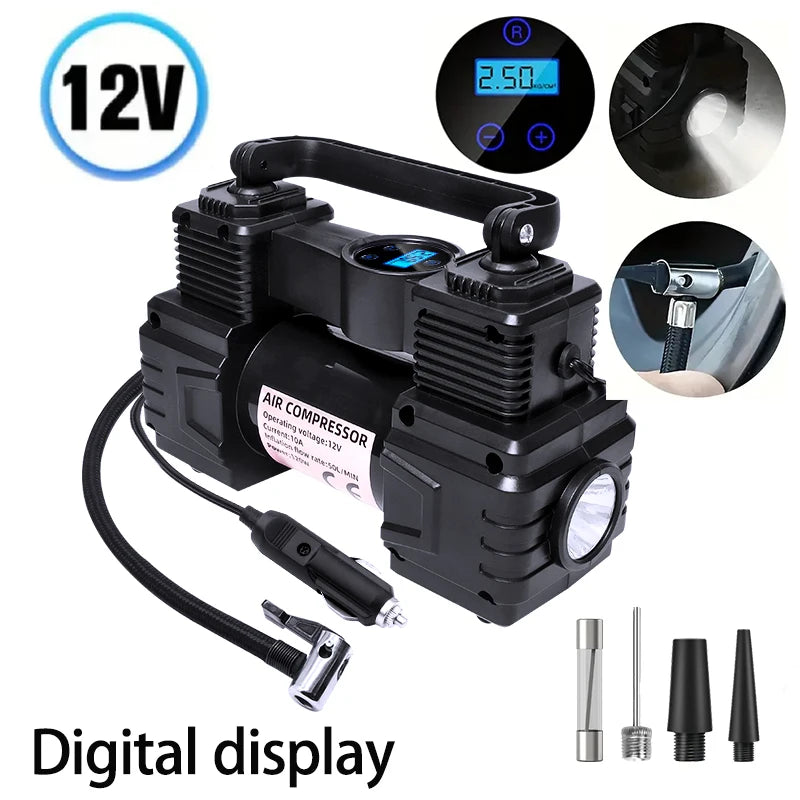Car Tire Electric Inflator 12V multifunctional convenient Car accessories car tire electric small car inflator wired inflation