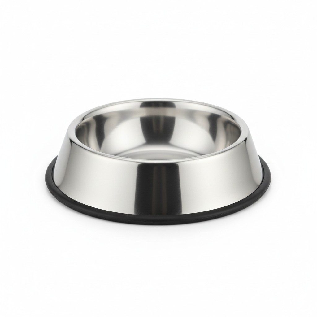 Comedero de Acero Inoxidable para Mascotas